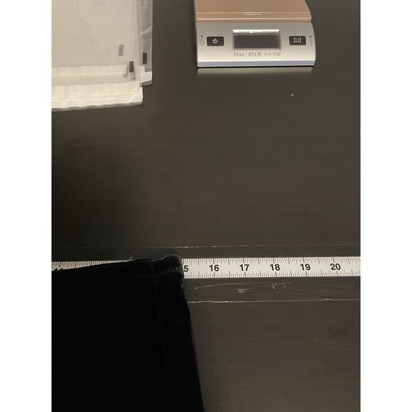 Vintage Womens Maxi Skirt Size Medium Black Velvet Pull On Witchy Whimsigoth 90s - Picture 5 of 8